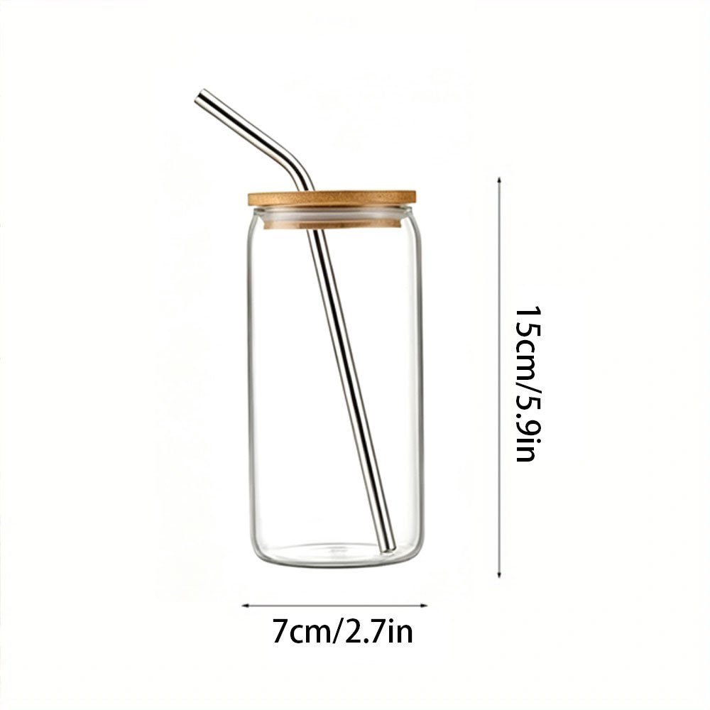 Custom Birth Flower Glass Can  - Coffee Equipment Gift ulasan dan harga