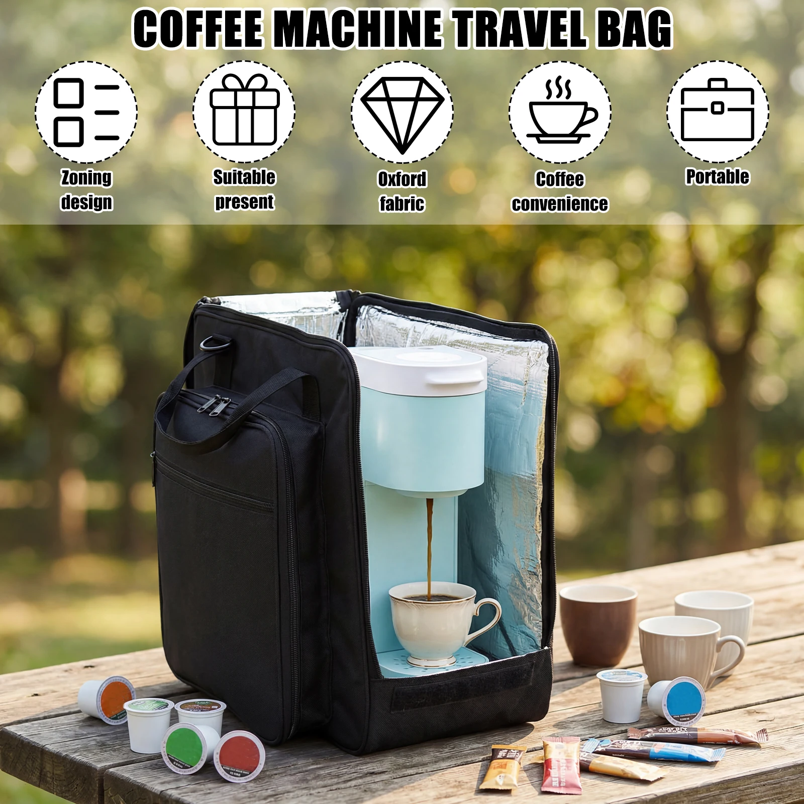 Travel Coffee Maker Carrying B - Coffee Equipment Bag ulasan dan harga