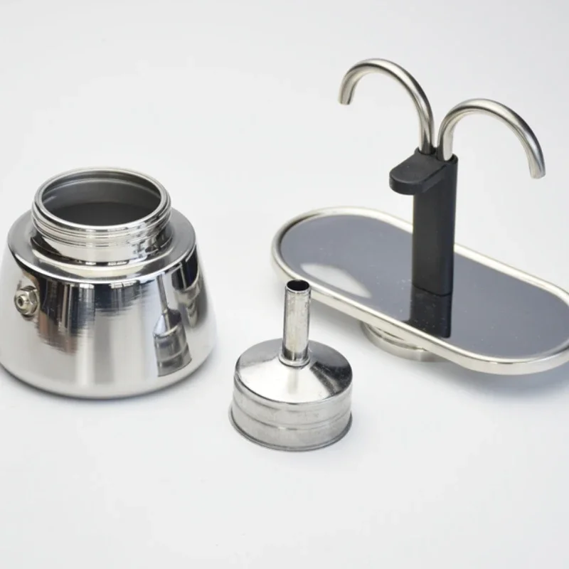 200ML Mini Moka Pot Double Tub - Coffee Equipment Brands ulasan dan harga