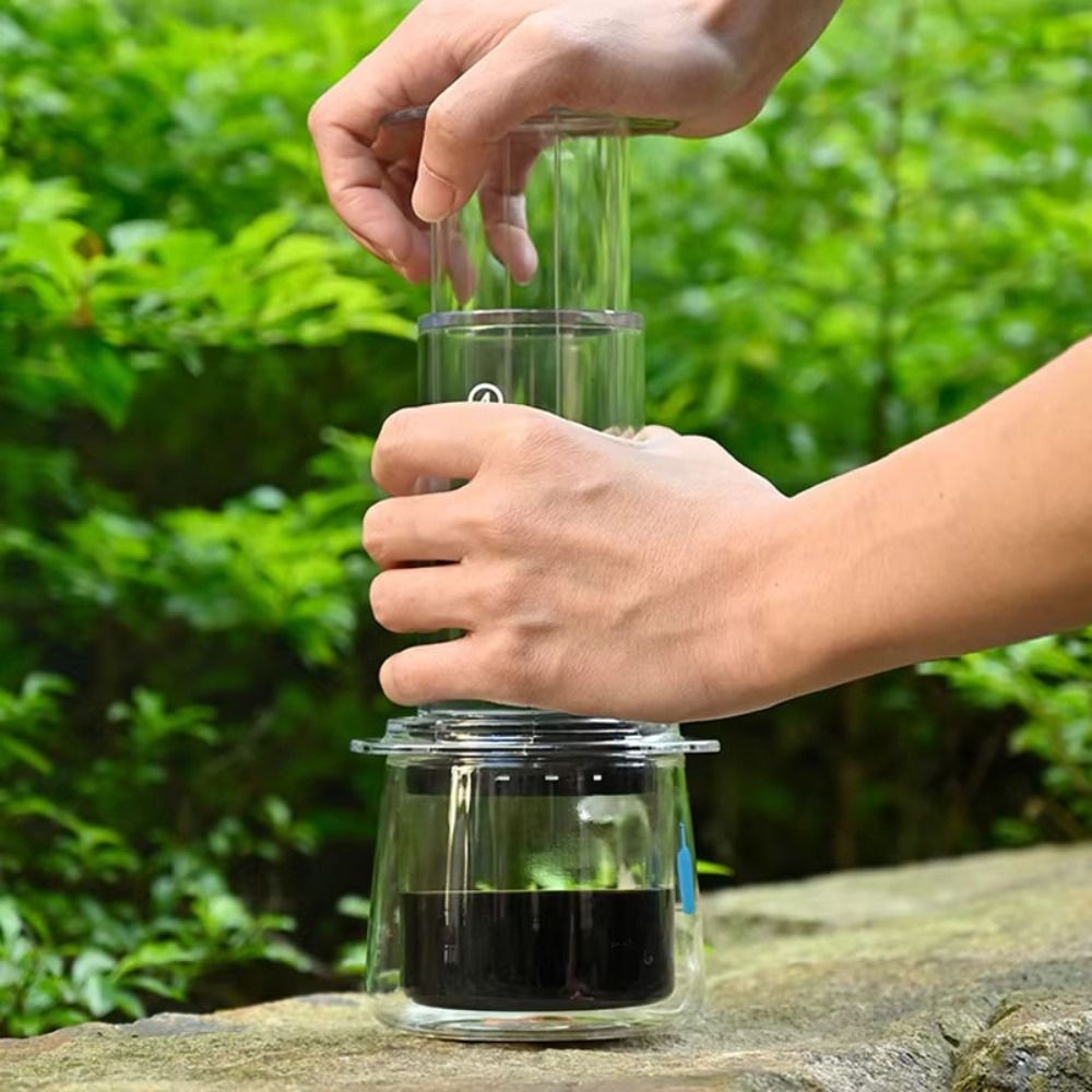 Portable Coffee Kettle French  - Coffee Equipment For Camping ulasan dan harga