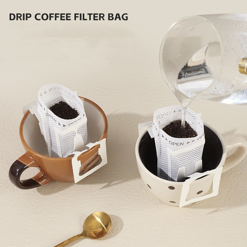 50pcs/bag Hanging Ear Coffee P - Coffee Equipment Bag ulasan dan harga