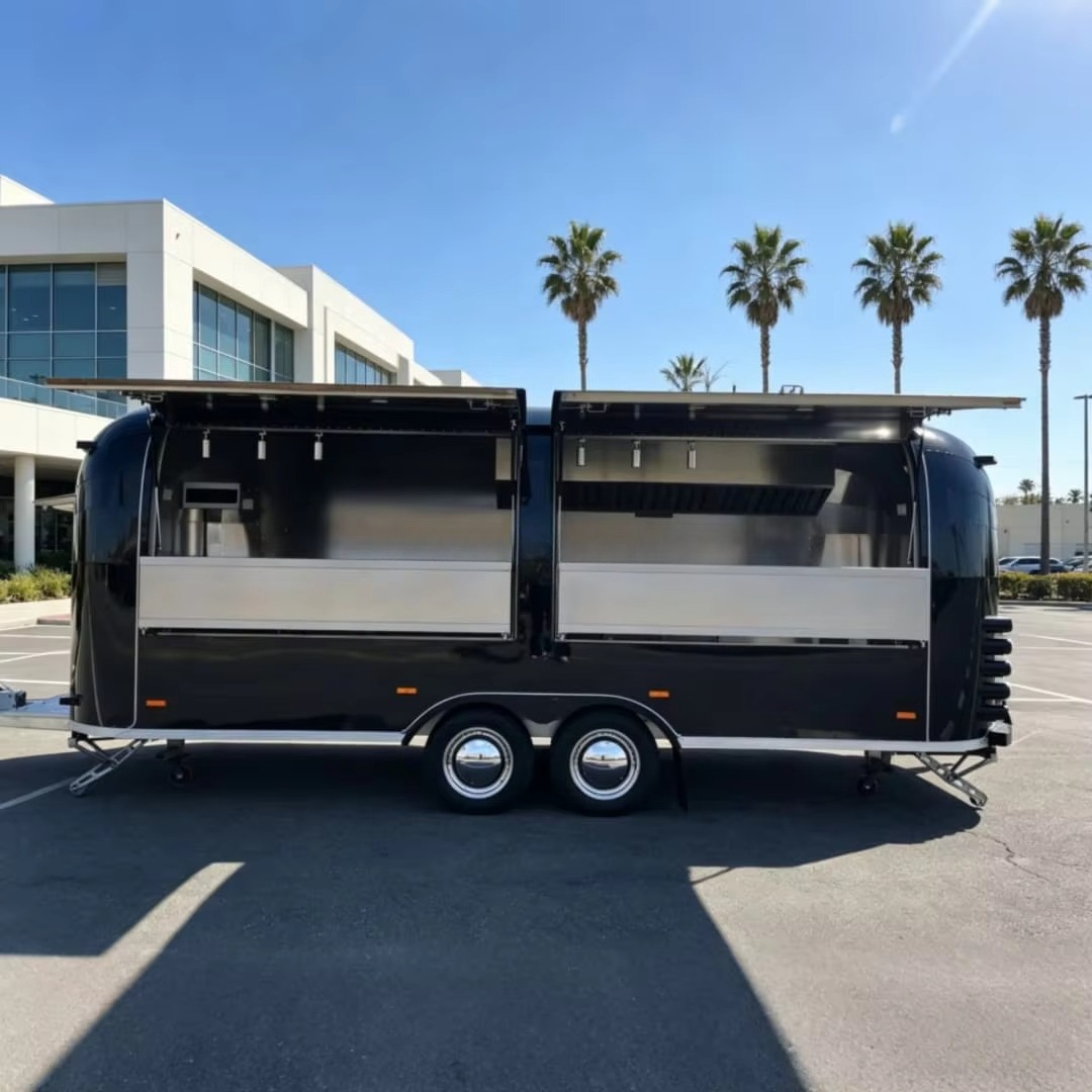 BBQ Trailer Food Trailer Remor - Coffee Equipment In Uk ulasan dan harga