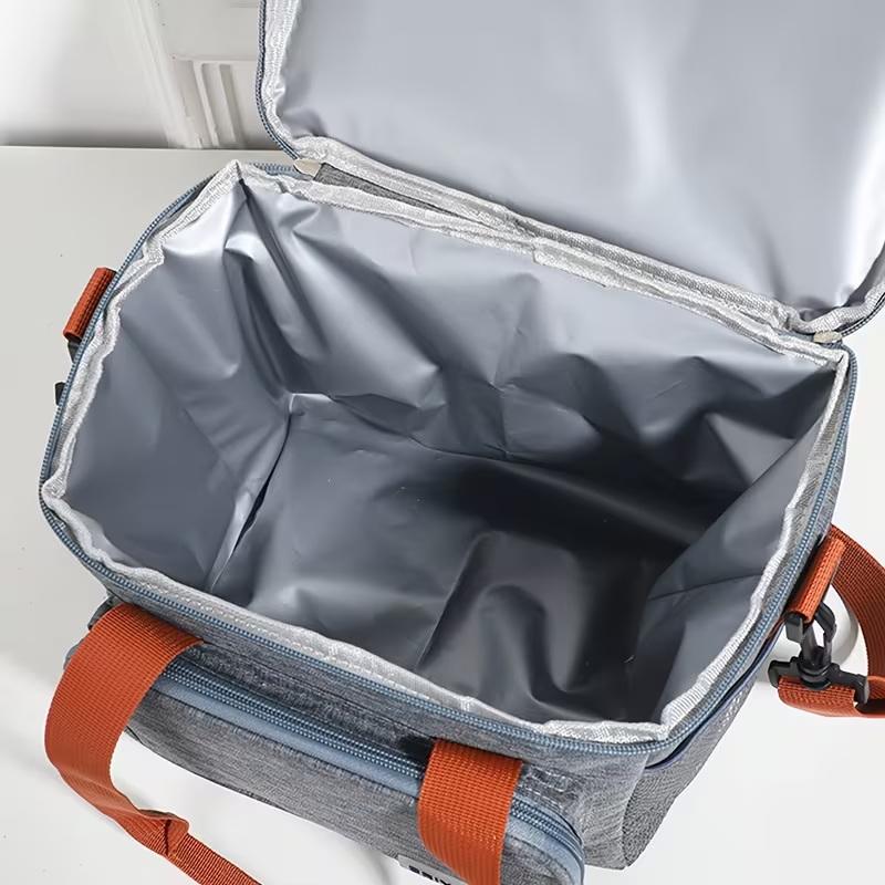 1pc Insulated Lunch Bag, Large - Coffee Equipment Bag ulasan dan harga