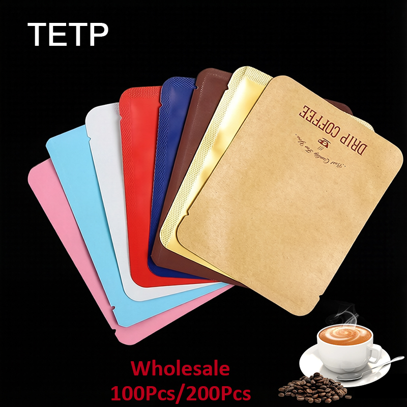 TETP 100Pcs/200Pcs Drip Coffee - Coffee Equipment Bag ulasan dan harga