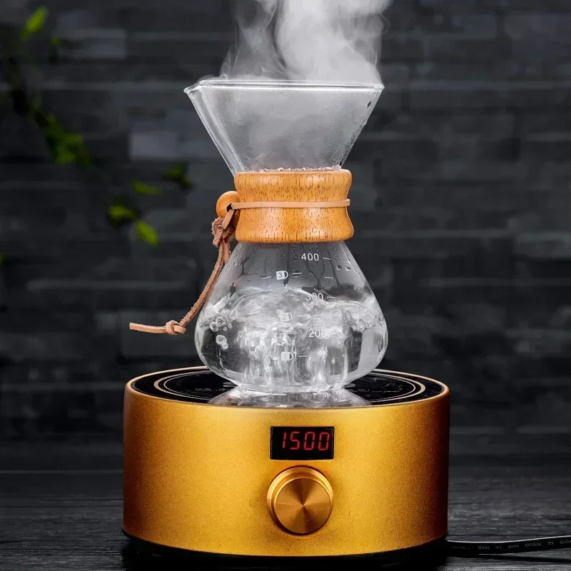 Hand Glass Coffee Kettle with  - Coffee Equipment Pour Over ulasan dan harga