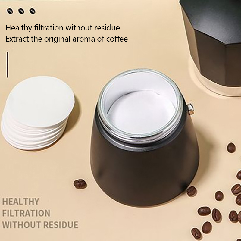 100Pcs Round Coffee Filter Pap - Hero Coffee Equipment ulasan dan harga