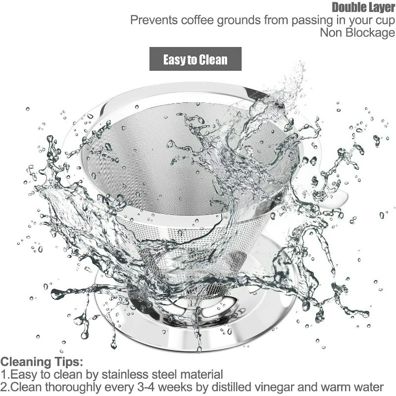 Pour Over Coffee Dripper Stain - Coffee Equipment Pour Over ulasan dan harga