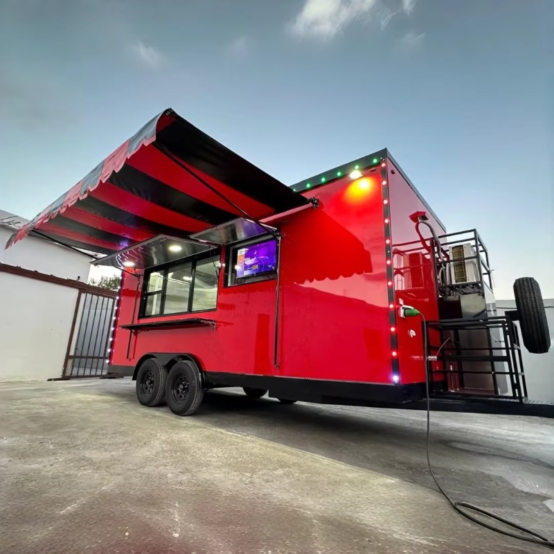 Food Trailer Factory Price Hot - Coffee Equipment In Uk ulasan dan harga