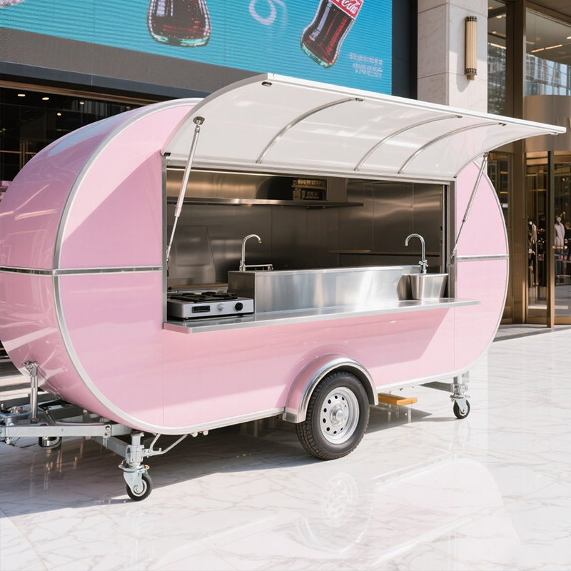 Food Trailer Factory Price Hot - Coffee Equipment In Uk ulasan dan harga