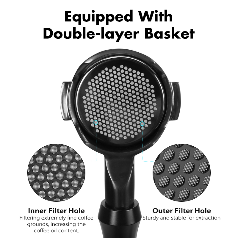 58MM Coffee Bottomless Portafi - Coffee Equipment Brands ulasan dan harga